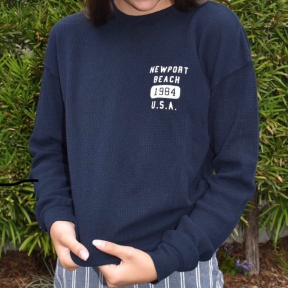 ‘Newport beach’ sweatshirt (brandy Melville)